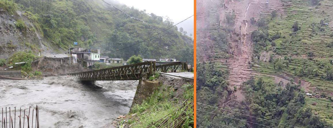 Landslides Kill 11 In Myagdi, 22 Missing, 35 Houses Damaged