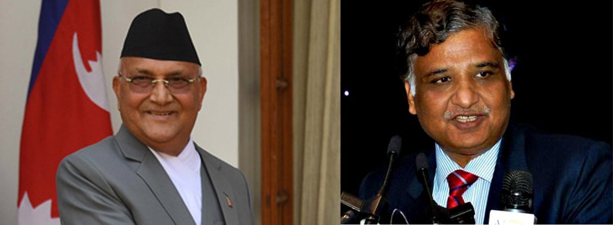 RAW Chief Goyal Pays A Courtesy Call On PM Oli