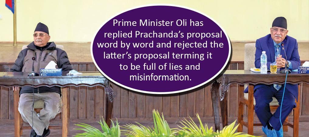 Oli Rejects Charges Against Him