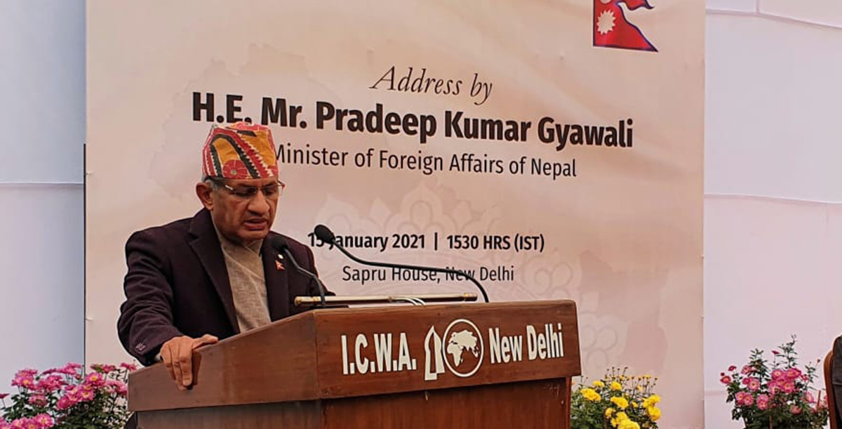 Nepal In India’s Priority To Supply COVID-19 Vaccines: FM Gyawali