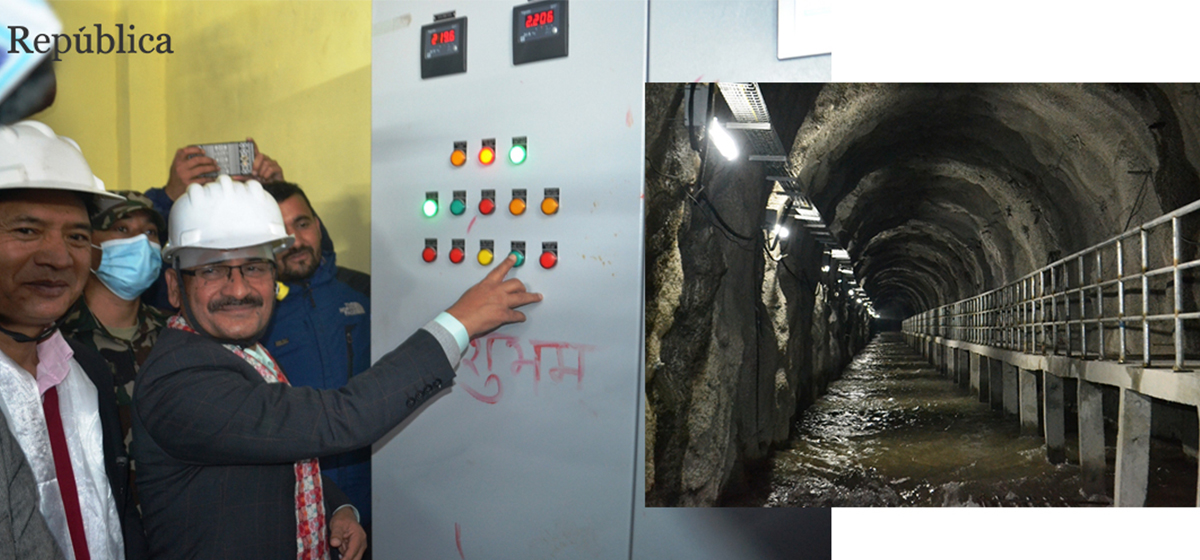 14 Km Of Tunnel Of Melamchi Drinking Water Project Filled With Water