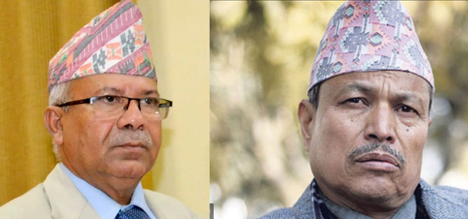 UML Leaders Nepal, Rawal Suspended From Party For Six Months