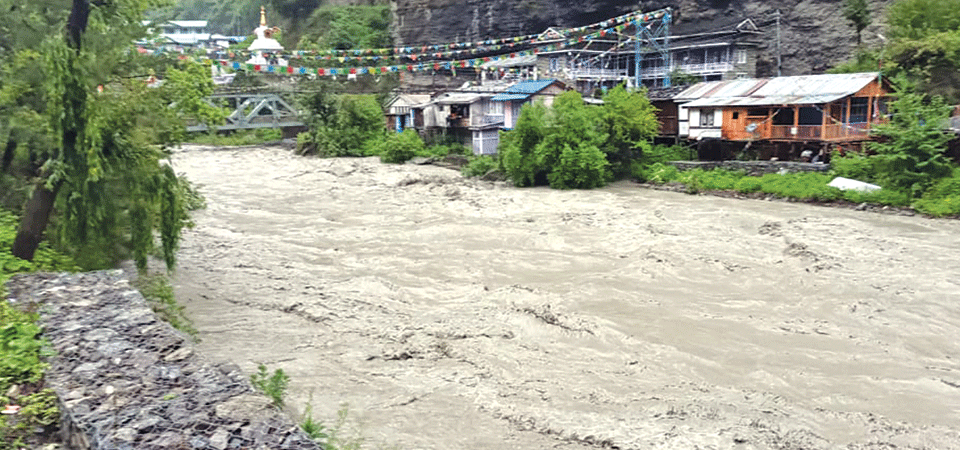 Monsoon Unleashes Floods, Manang Worst Hit