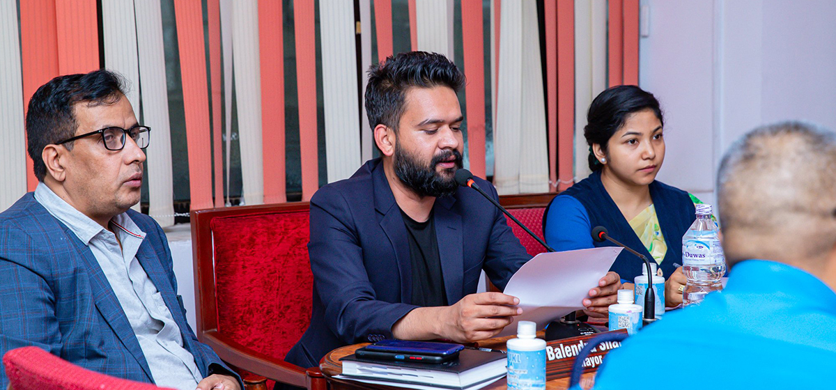 Mayor Balen proposes to appoint MDGP doctors and nurses in all 32 wards of Kathmandu