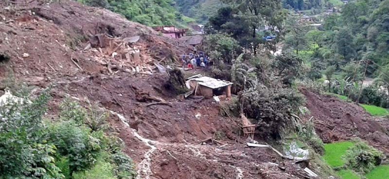 Seven members of a family die in Jumla landslide