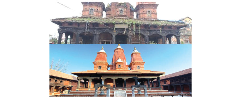 Bagmati Corridor monuments restored to their original state